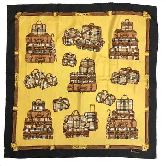 Burberrys Silk Scarf 🤎 - Picture 1 of 16